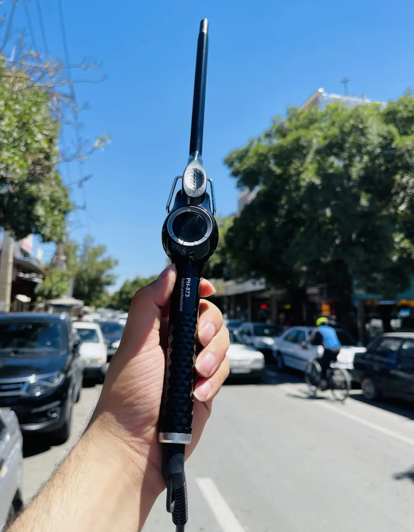 فر کننده مو کراتینه فیلیپس مدل PH-873 سالنی حرفه‌ای