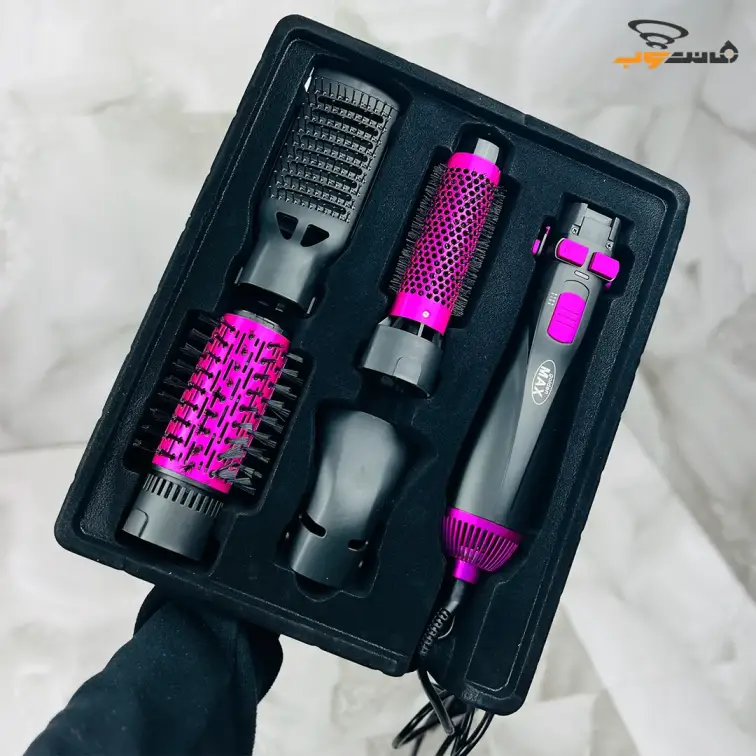 سشوار چرخشی چهارکاره مکس گلدن (MAX GOLDEN) مدل HZ-904