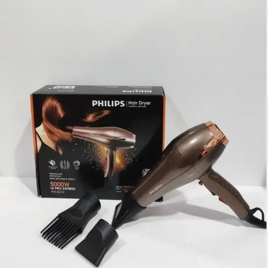 سشوار حرفه‌ای فیلیپس مدل PH-8233 LE PRO EXPRESS 5000W