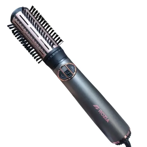 سشوار برس‌دار چرخشی 1000 وات روزیا مدل HC8116 5in1